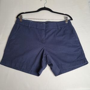 J.Crew NWT Cotton Navy 5" Shorts Women's Size 8